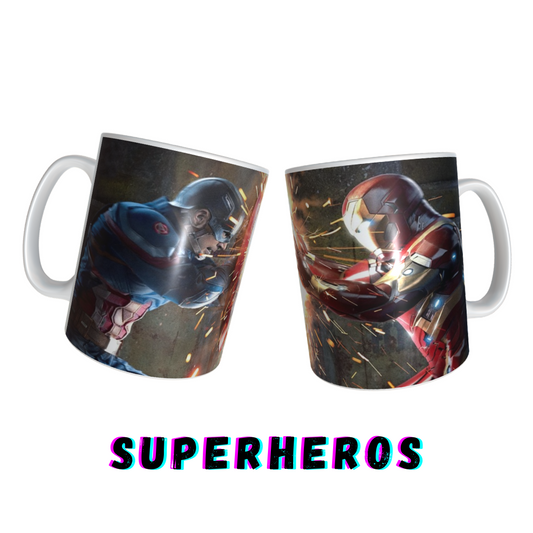 Coffee Mug Superheros